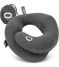 BCOZZY Neck Pillow for Travel, Double Support to the Head, Neck, and Chin