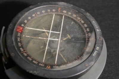 WWII British Royal Air Force Navigational Compass Spitfire
