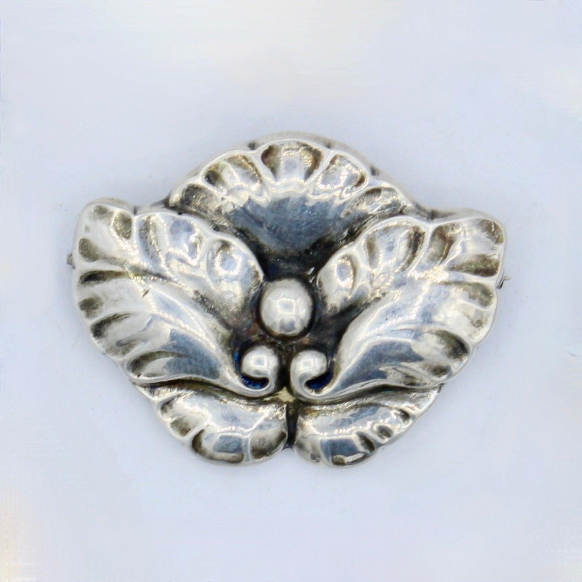 Vintage Georg Jensen 107 Sterling Silver Brooch 1940's | eBay