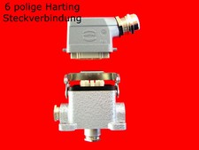 6 pol Steckverbinder von Harting 16 A. 380 V. Kabelverbinder Sammeln & Seltenes