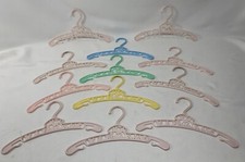 12 Vintage Baby Infant Child Toddler Clothes Hangers - Deer Bambi - Lot