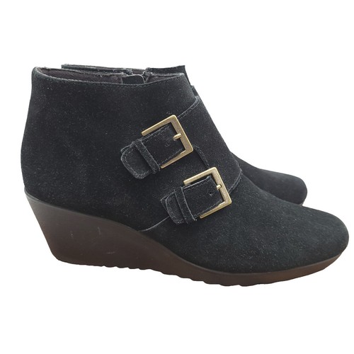 MUNRO Geena Loafer - Black Suede Loafers. Very comfortable, Brand new Munro Womens  main image 3