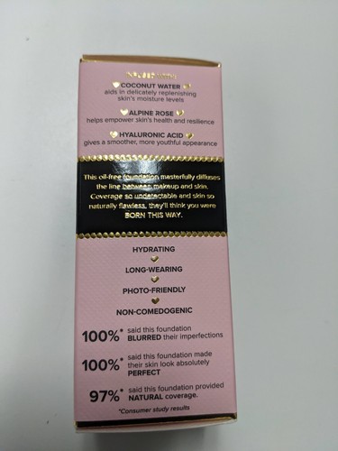 Too Faced Born This Way Foundation, WARM BEIGE, 1 fl oz/ 30ml NEW IN BOX - Picture 2 of 4