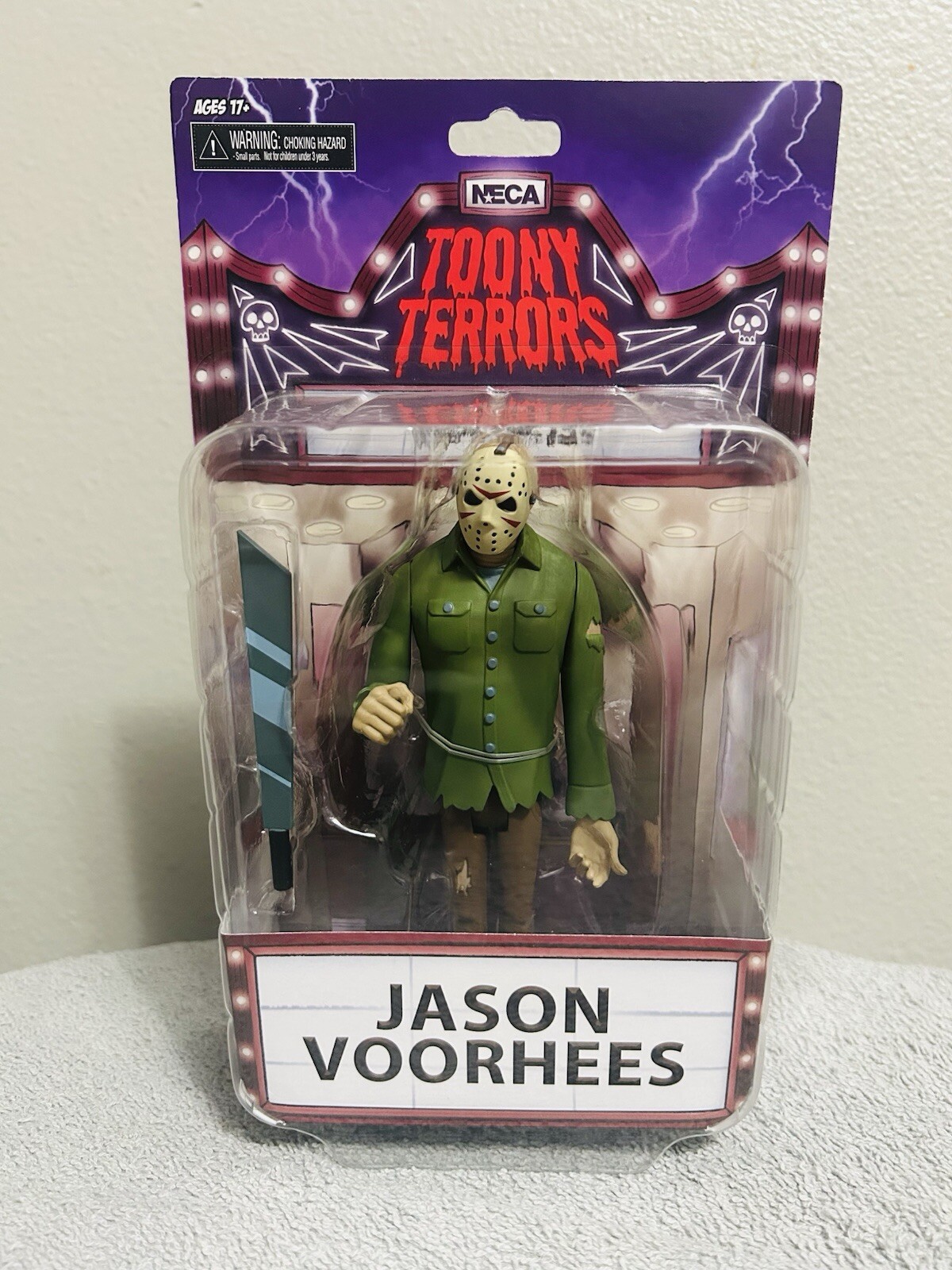 NECA Jason Vorhees Toony Terrors Friday The 13th Scale 6 in Action Figure