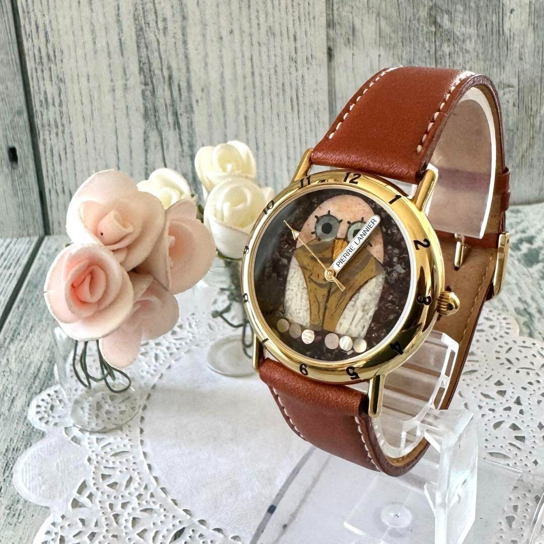 Pierre Lannier Owl Watch Used From Japan Check description | eBay