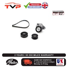 Image of Gates V-Ribbed Belt Set For Mercedes-Benz S-Class 2005-2013 45 5 50 Cl S