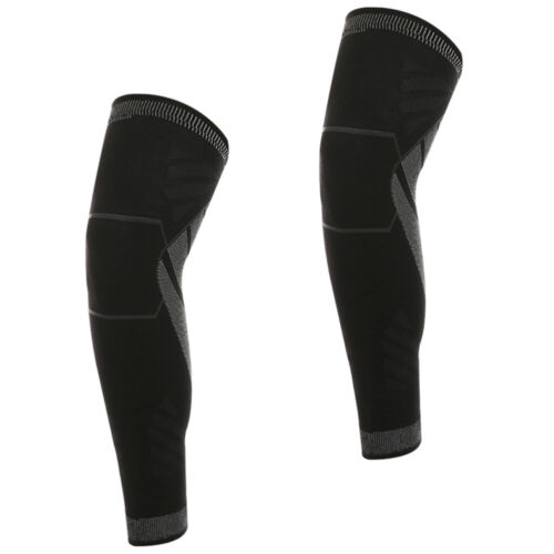  2 Pcs Lower Leg Sleeve Protective Cushion Knee Strap Brace Pads - Picture 1 of 7