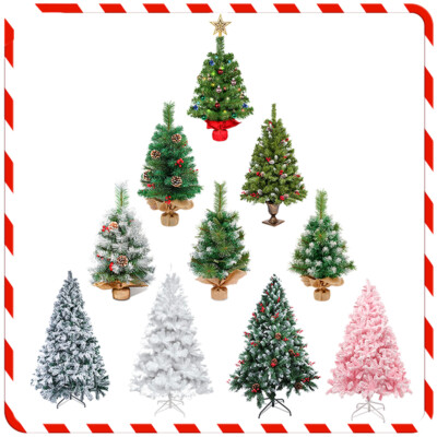 Knstlicher Weihnachtsbaum LED Tannenbaum Kunstbaum Schnee Christbaum Deko  | eBay.de