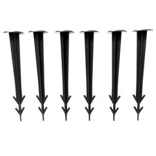 30x Erdnägel Avec Vitre pour Voile de Jardin Nappe Anti-mauvaises Herbes Ancre D