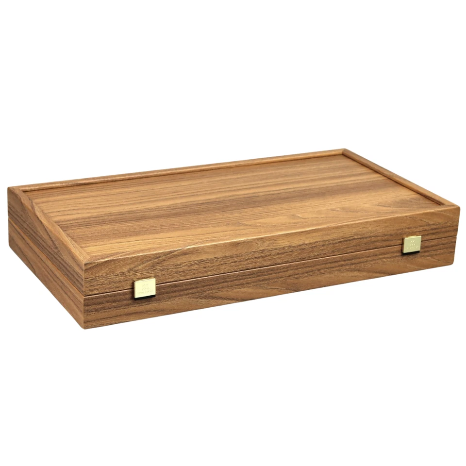 Manopoulos Walnut Backgammon Set 20 Inch - Image 2 of 4