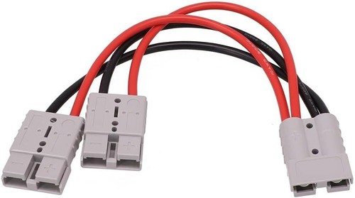 Rugged 120A Plug Connector for Anderson, Dual Y Adapter - Picture 3 of 8