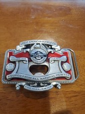 VINTAGE "TEXAS BEST" 2004 GREAT AMERICAN BELT BUCKLE CO. USA MADE BELT BUCKLE