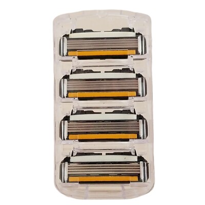 Dollar Store Club 4-Layer Mens Razor Blades Refills 4 Cartridges Pack