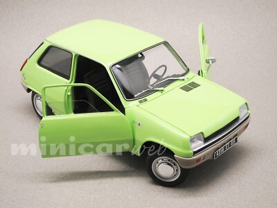 NOREV - RENAULT 5 R5 TL 1972 vert clair réf. 510542 Neuf NBO HO 1/87