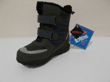 NWT BOYS TOTES TAYLOR GRAY BLUE WINTER SNOW BOOTS TODDLER MSRP 49.99