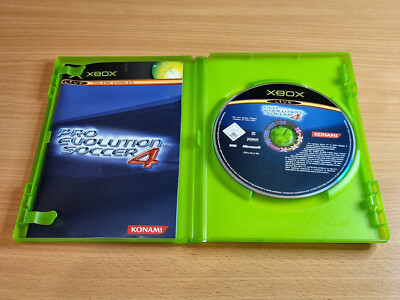 Pro Evolution Soccer 4, Xbox Classics, Konami, 2004, Version