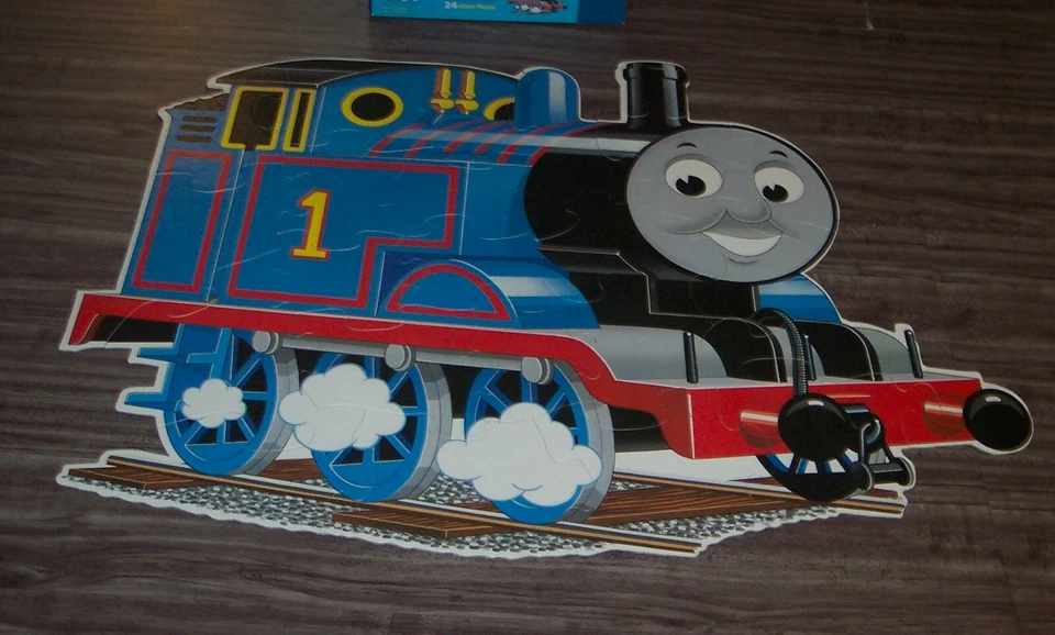 Ravensburger THOMAS THE TANK ENGINE SHAPED FLOOR PUZZLE 24 Giant Pieces - Image 3 of 4