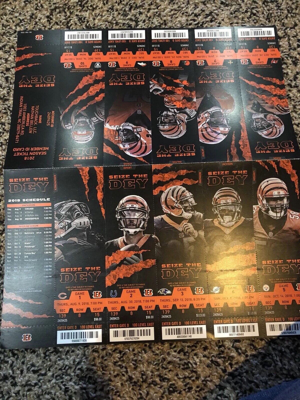 bengals tickets for saturday