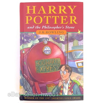 Harry Potter & the Philosopher's Stone 1st Canadian Edition 4th