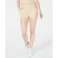Material Girl Warm Sand Stretchy Shorts, Medium, MSRP 39.50