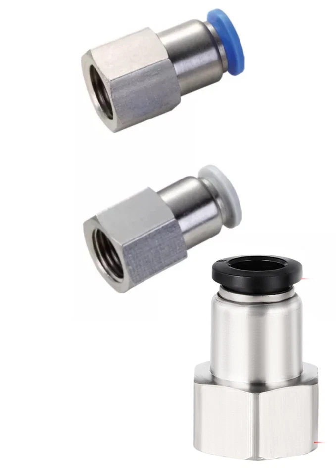 CELTD NPT Female Thread Metric Push Fit Pneumatic Water etc Full Range