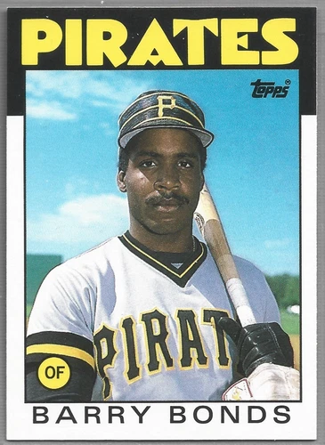 1986 Topps Traded Set Break #11T Barry Bonds Rookie
