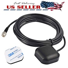 GPS External Antenna SMA with Magnetic Mount for Navigation Head Unit Car Radio