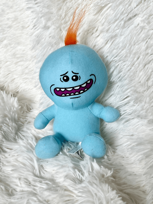 Mr. Meeseeks Plush Rick and Morty Blue Alien 7