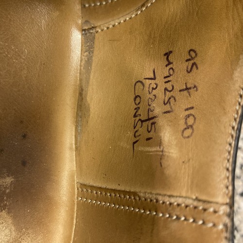 Church's Consul Cuero Negro Pulido Puntera Oxford Para Hombre Talla 9.5F Reino Unido 10.5 EE. UU. - Imagen 23 de 23