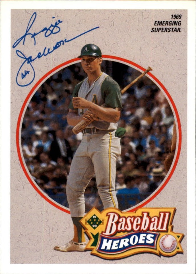 1990 Upper Deck Baseball Reggie Jackson Heroes Insert Singles - You Choose