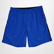 Rhone Versatility Unlined 9" Shorts Mens Large Blue Training Stretch Athletic