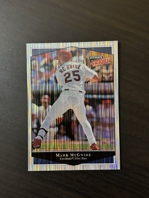Mark McGwire 1999 UD Ultimate Victory Collection Parallel Holo Foil #89 SP MVP