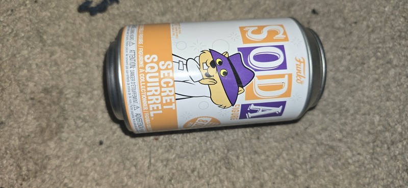 Secret Squirrel Funko Chase Soda