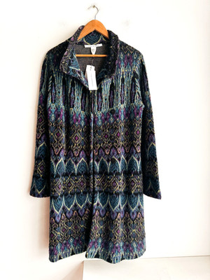 Diane Von Furstenberg Pita Wool Long Sweater Coat Gossip Girl S