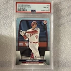 2023 Bowman Shohei Ohtani #51 Sky Blue /499 PSA 8 Angels Dodgers MVP