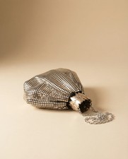 Metal Mesh Evening Purse – Reproduction 1920s–1930s Vintage Flapper Handbag