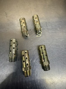 1/8 NPT Pnuematic Silencer Exhaust Muffler Steel Lot Of 5