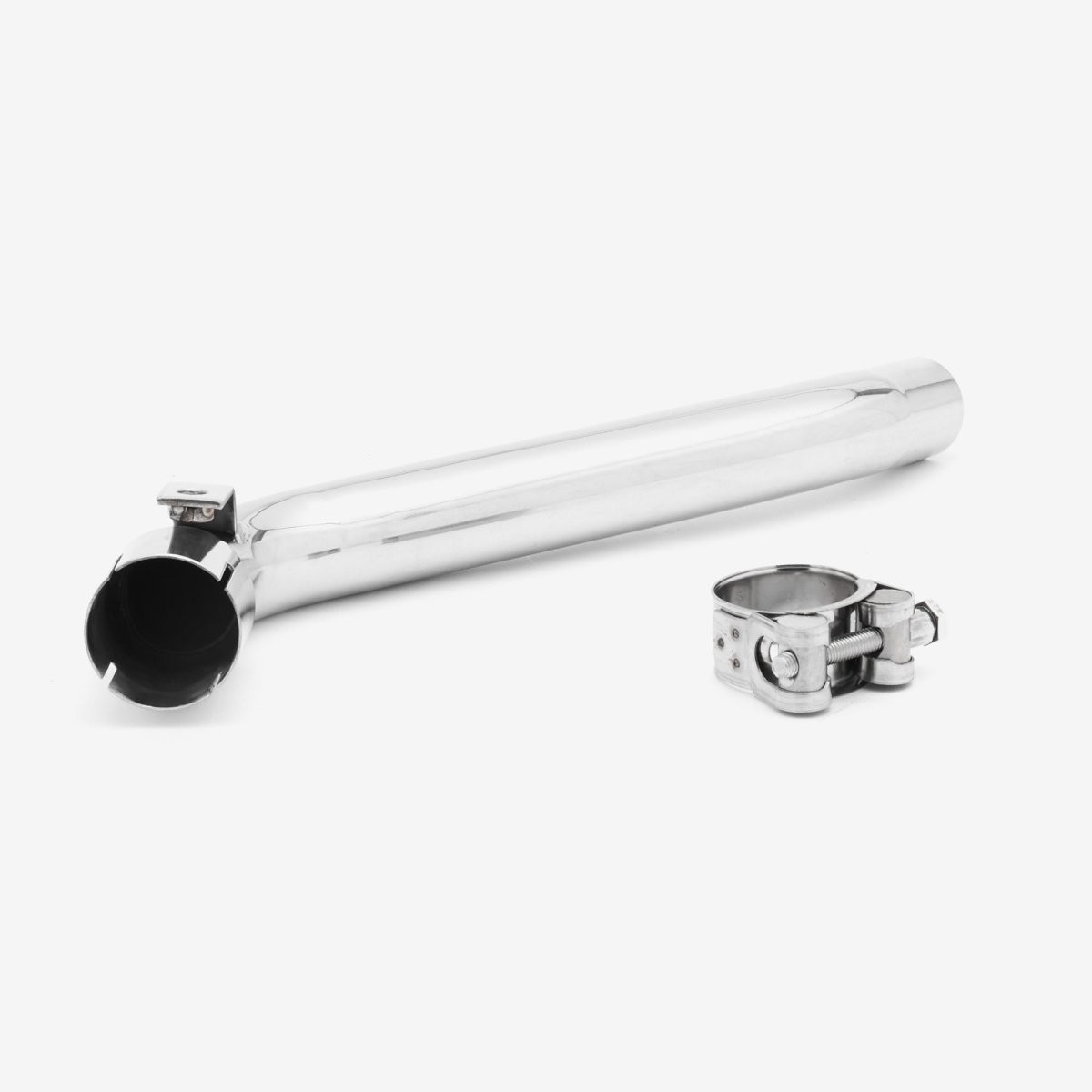 Lextek Stainless Steel 37mm Link Pipe for Honda CRF250L & Rally (17-20) Clamp-On