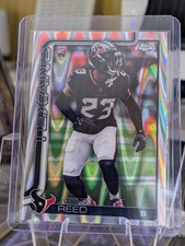 Jaylen Reed 2025 Topps Chrome Football RC Raywave Refractor #374 Houston Texans