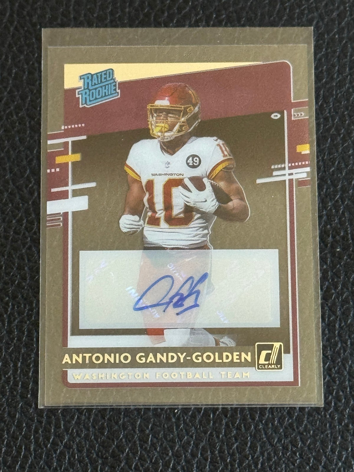 Antonio Gandy-Golden Panini Chronicles Clearly Donruss Rated Rookies #RRAGG Base