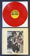 JIMI HENDRIX Good Vibes (Albert Hall Soundcheck 1-24-69) RARE RED VINYL LP 1971