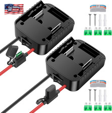 2 Packs Adapters Compatible with Makita 18V Battery for Power Wheel Battery Adap