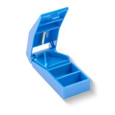 Pill Cutter Splitter with Built-In Dispenser for Accurate Pill  Vitamin Cuts