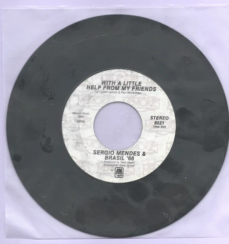 Sergio Mendes Brasil Help From My Friends/Fool On The Hill 45 Beatles Lani Hall