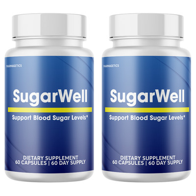 Sugarwell Blood Support Pills, Sugar Well For Healthy Levels- 2 Bottles Official