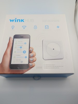 WINK HUB Model # PWHUB WH01 GEN1 SMART HOME HUB with Box