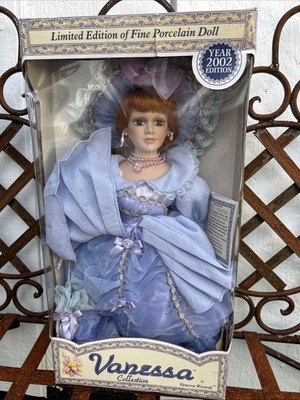 2002 Limited Edition Porcelain Doll Vanessa Collection Ricardi