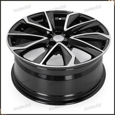 New 18 Inch Replacement Black Wheel For 2019-2024 Toyota Corolla Rim Oem Quality