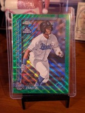 2025 TOPPS CHROME PRO DEBUT #PDC-174 - LUIS BAEZ - GREEN WAVE FOIL /99