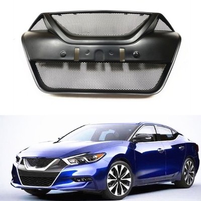 Für 2016 2017-2018 Nissan Maxima Frontstoßstangengitter Fiberglas Schwarz